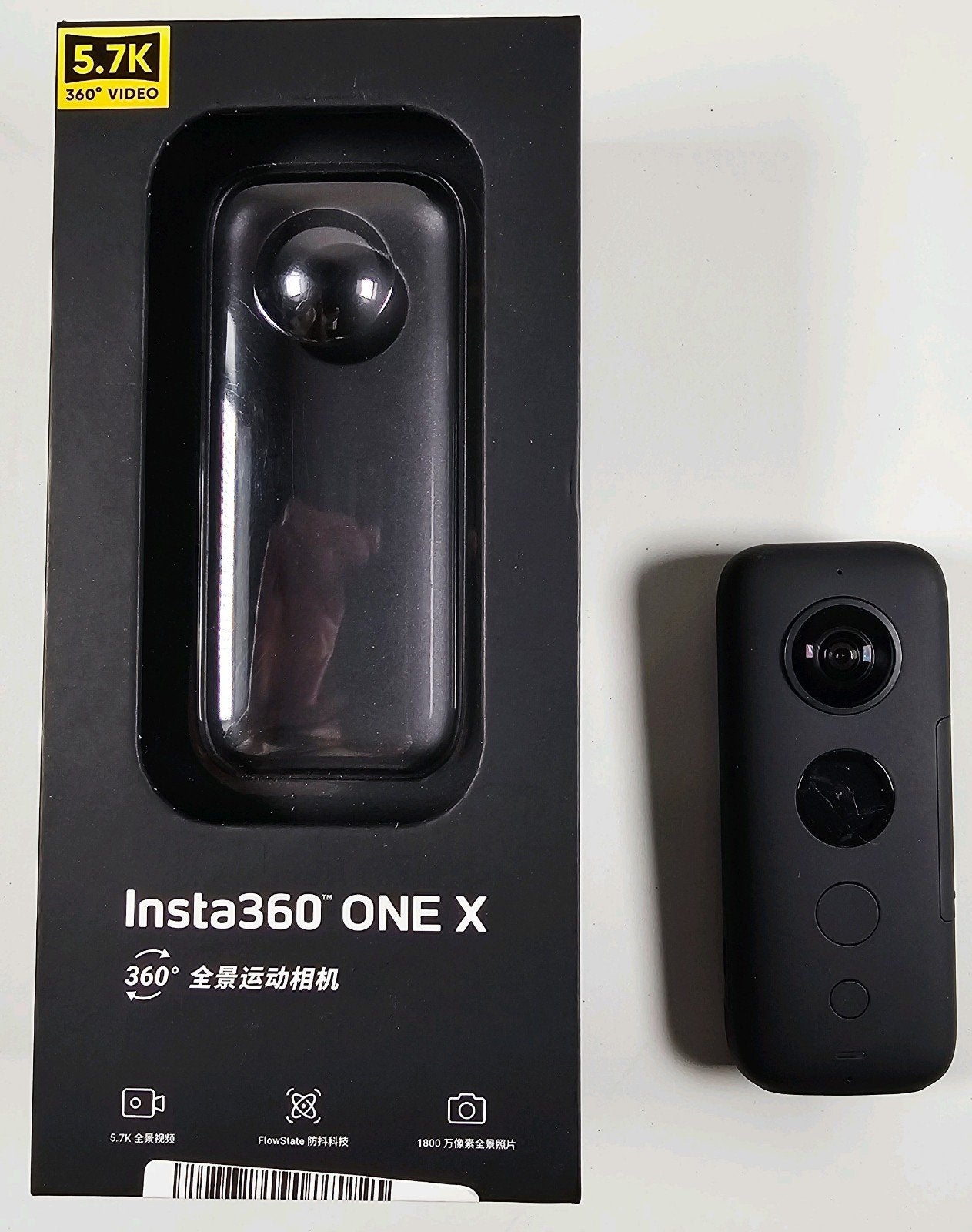 Insta360 ONE X – 360 Action Camera – B-Grade, Overige merken, Gebruikt, Ophalen of Verzenden, Nvt