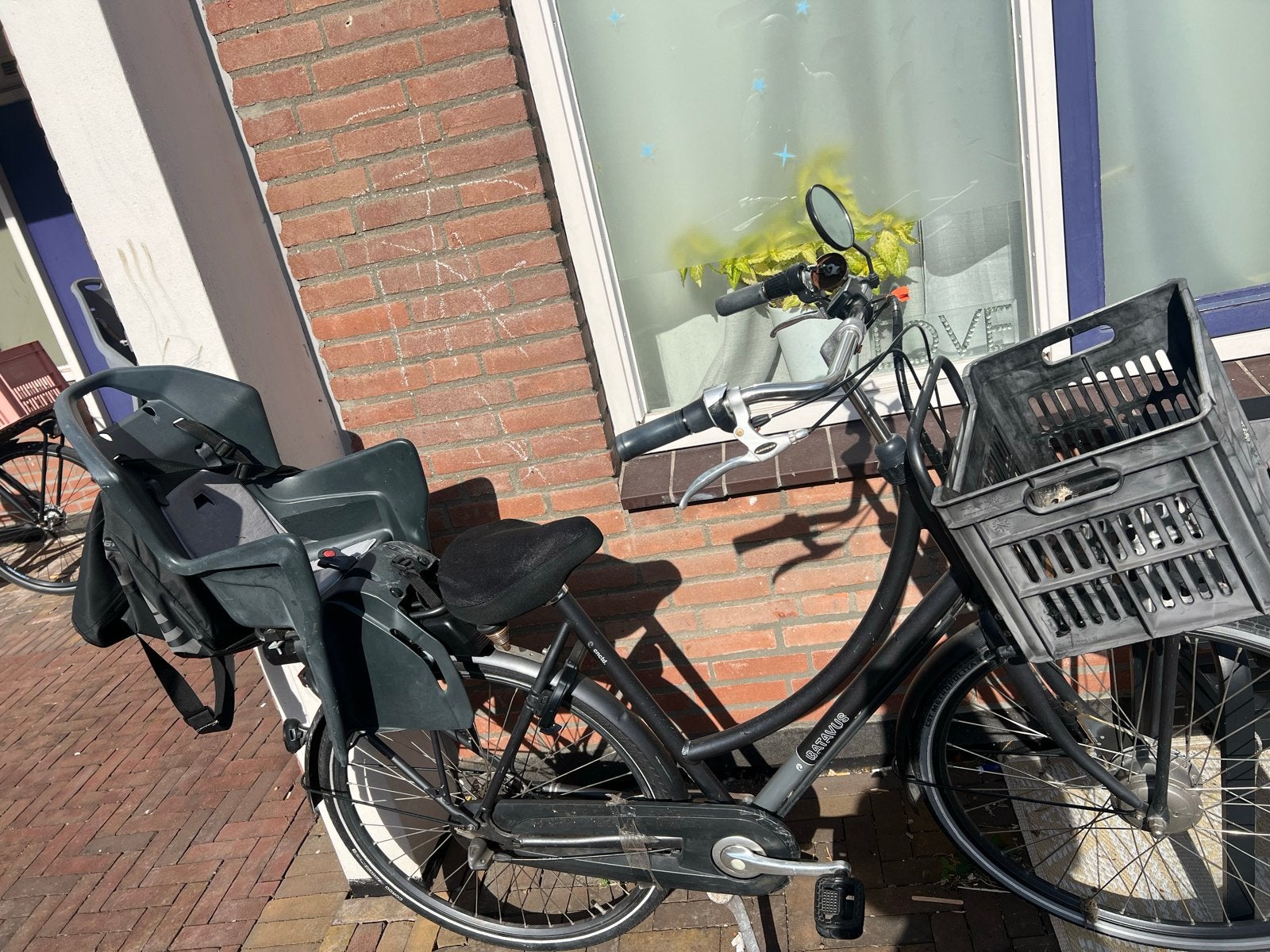 Elektrische damesfiets met accu en oplader, Ophalen of Verzenden, Gebruikt, Batavus