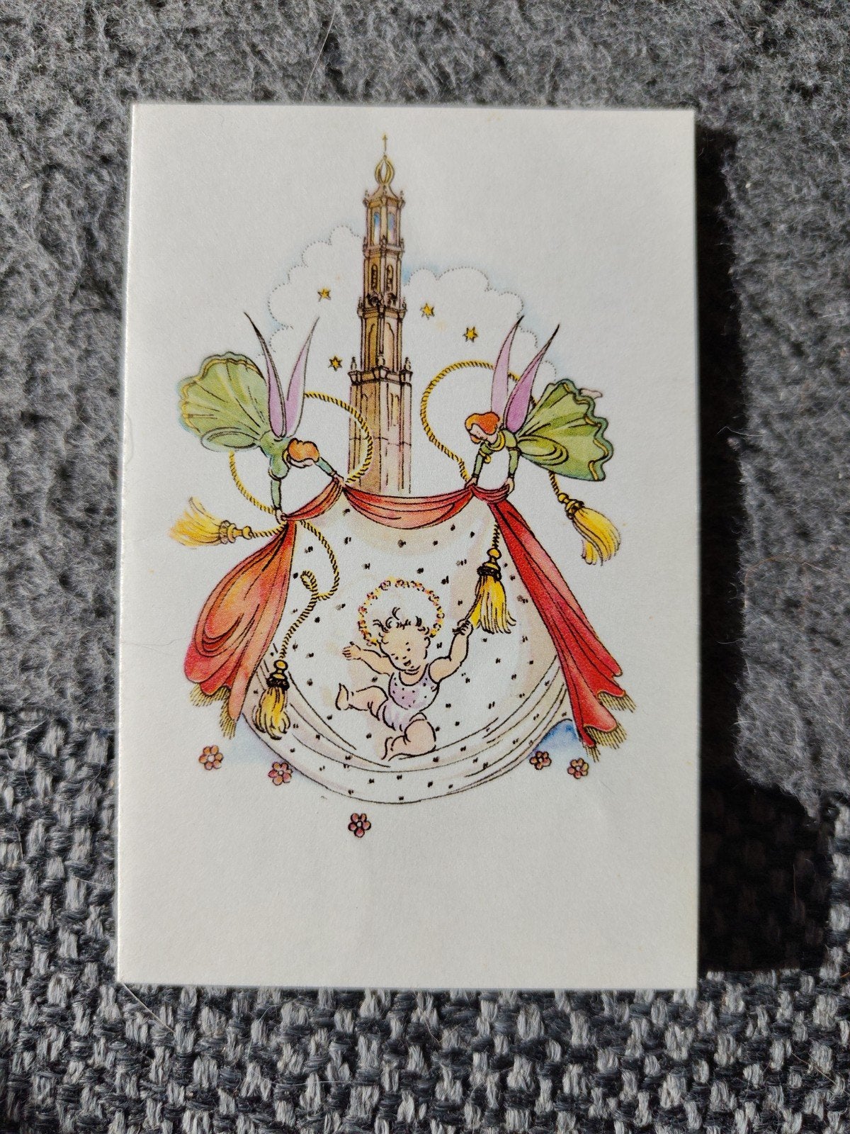 Eelke, Verzamelen, Ophalen of Verzenden, Voor 1970, Geboortekaartje