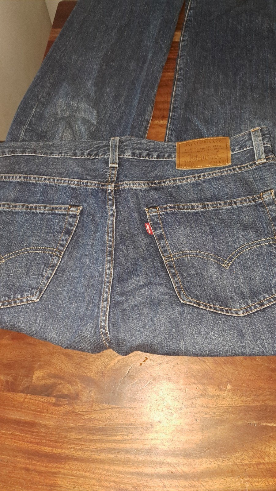 Levis Lot 555 w 34. l 32, Ophalen of Verzenden, Overige maten, Blauw