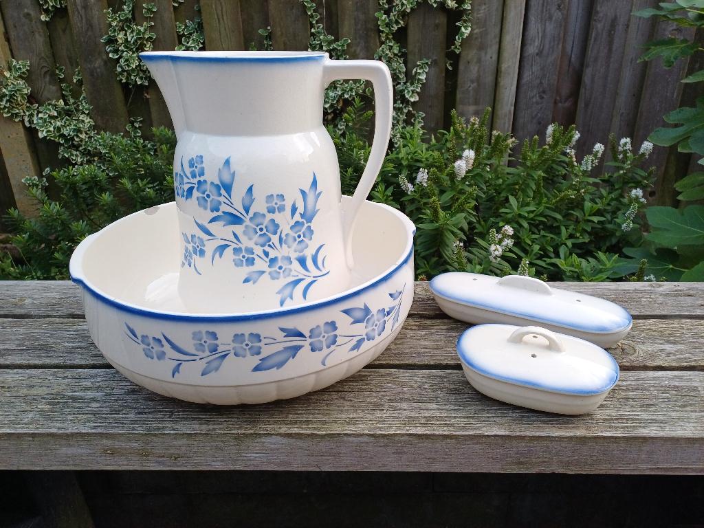 Lampet stel, Ophalen, Vintage, Gebruikt, Meerkleurig