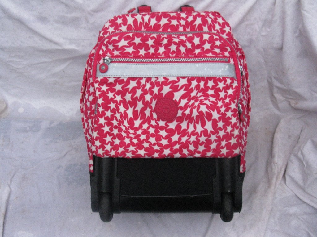 Rugzak trolley Kipling, Ophalen of Verzenden, Zo goed als nieuw, 30 cm of meer