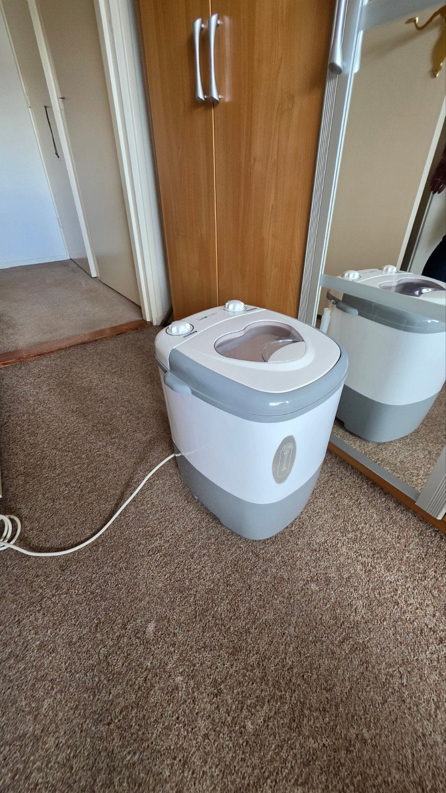 Compacte wasmachine voor camping of kleine ruimte, Witgoed en Apparatuur, Wasmachines, Ophalen, Minder dan 85 cm, Minder dan 4 kg