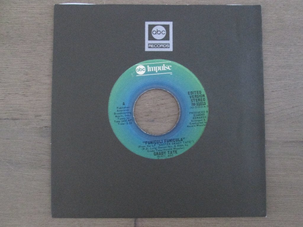 Grady Tate - ''Funiculi Funicula'' / ''Dream Love'', Verzenden, Overige genres, 7 inch, Zo goed als nieuw