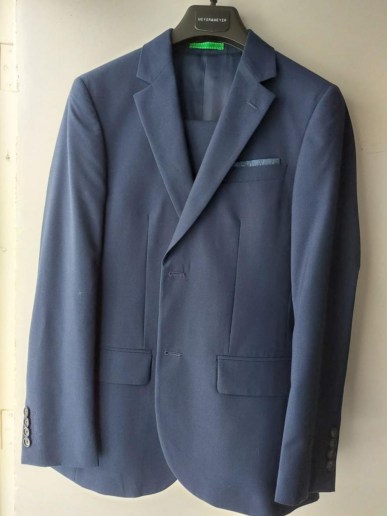 Meyer & Meyer pak, Ophalen of Verzenden, Zo goed als nieuw, Blauw