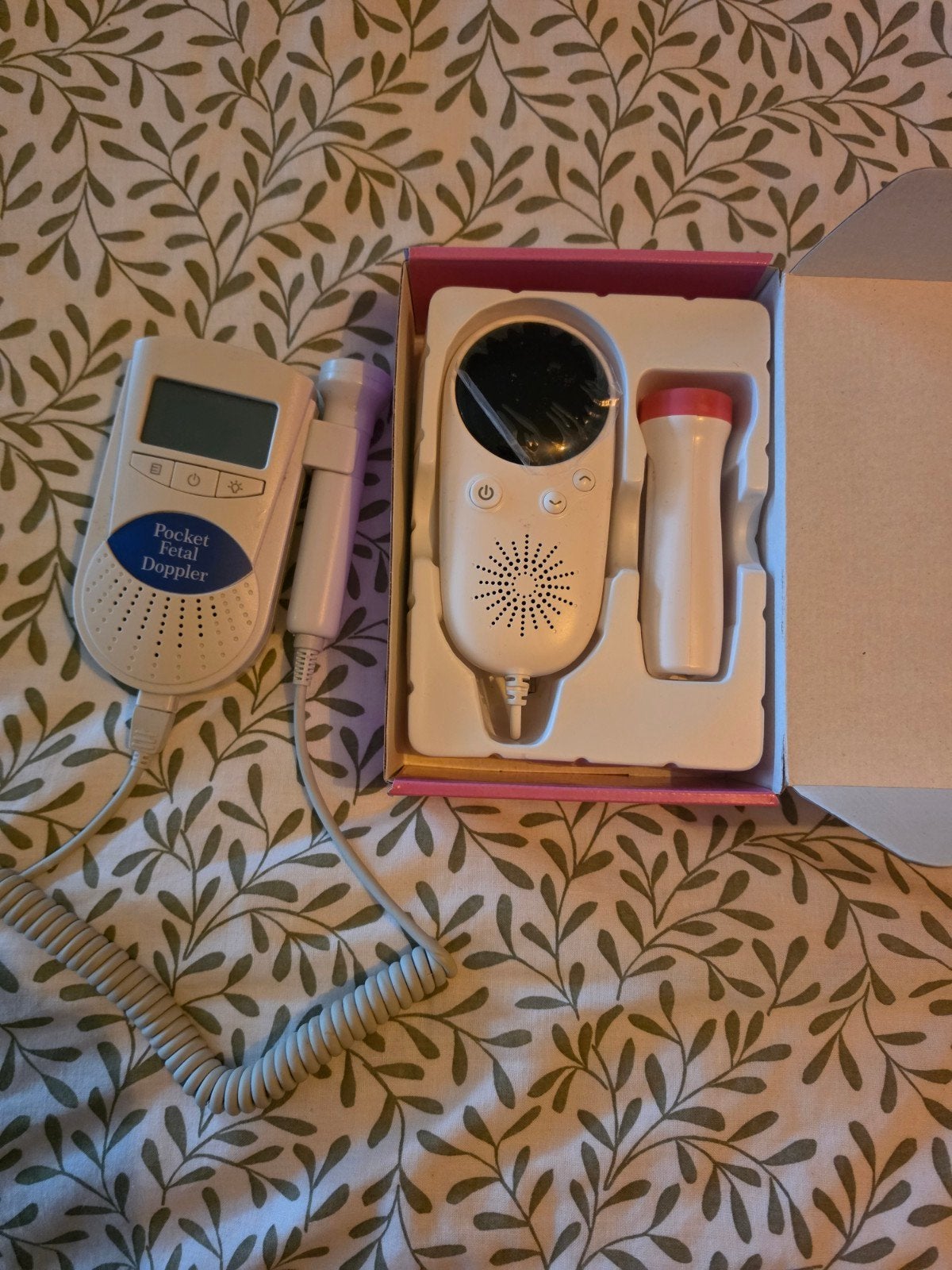 2 Baby Dopplers - Luister naar de hartslag van je baby, Ophalen