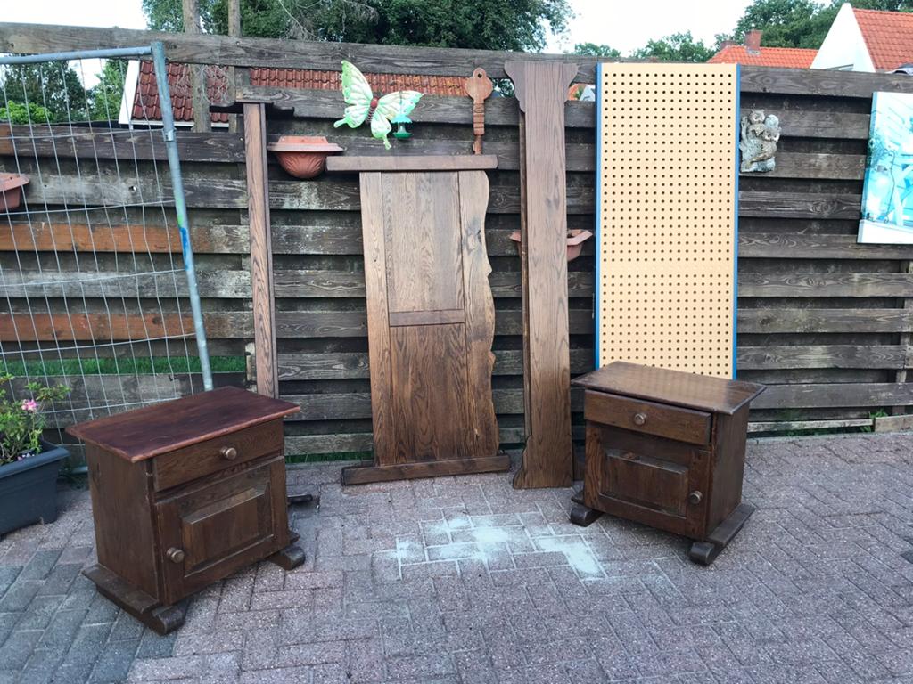 2 persoons bed, Ophalen, Gebruikt