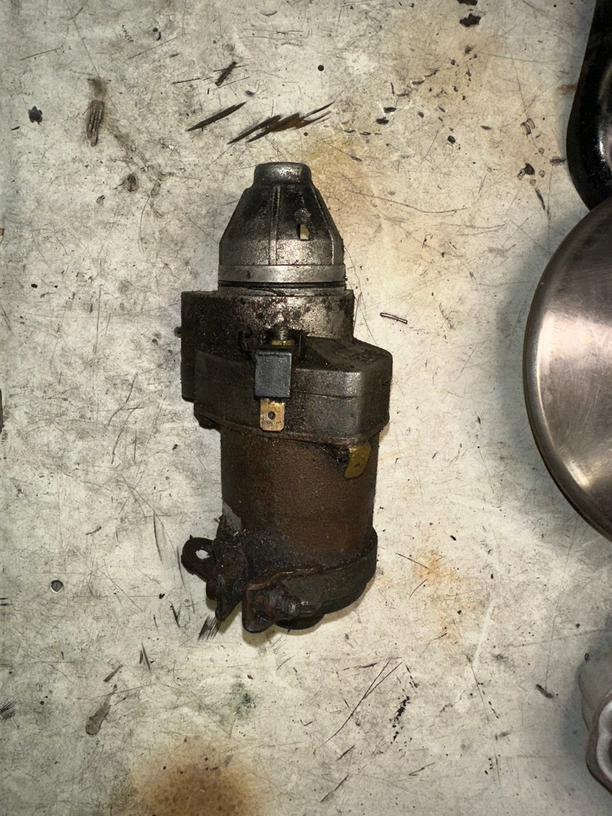 Derbi Senda/Gilera Zulu startmotor (werking onbekend), Ophalen of Verzenden, Gebruikt