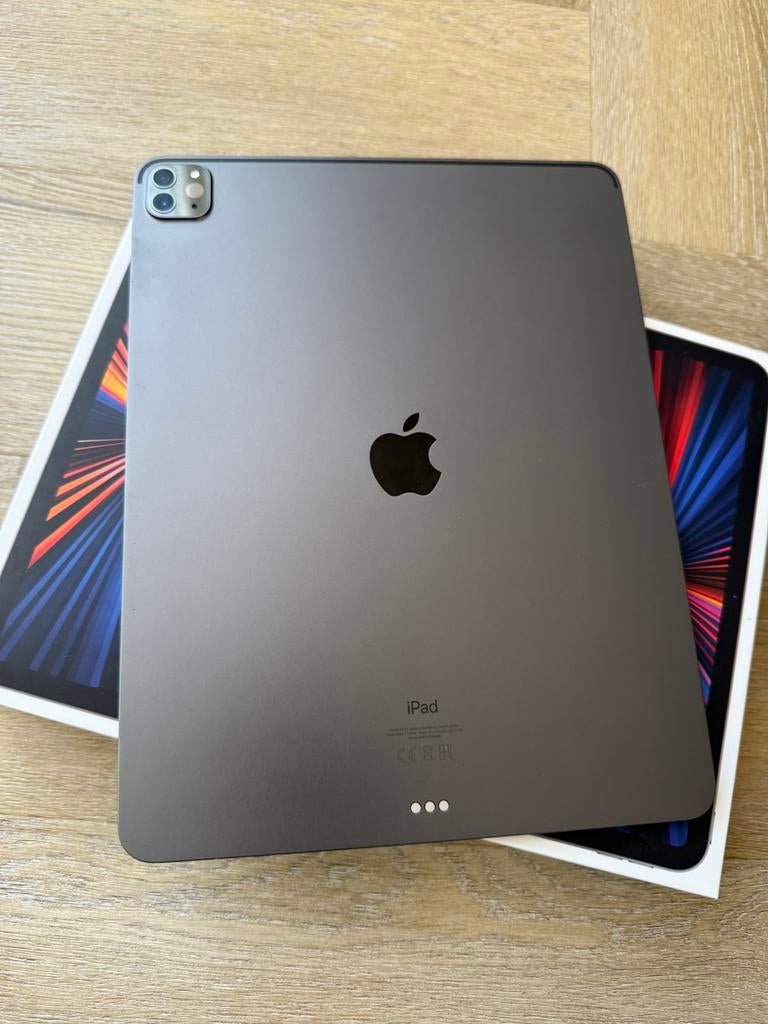 ipad pro 12 9 inch 5e generatie 256 GB, Computers en Software, Apple iPads, Zo goed als nieuw, Apple iPad, 12 inch, 256 GB, Grijs
