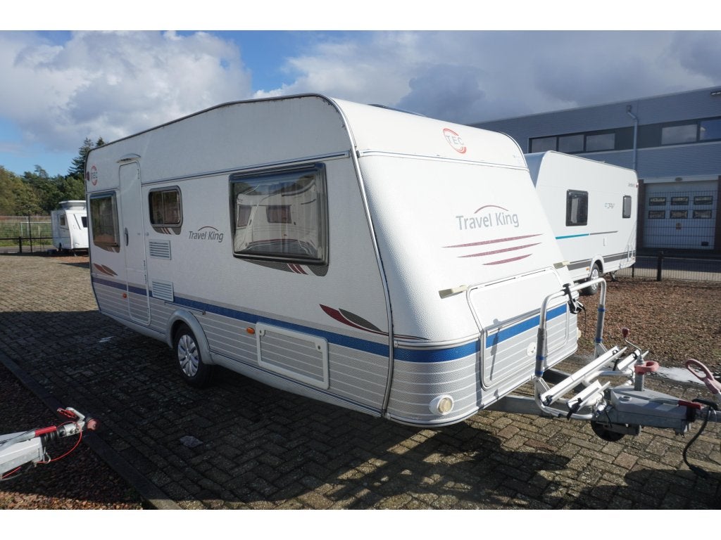 TEC Travel King 470 TE + VOORTENT + FIETSDRAGERS, Standaardzit, T.E.C., Bedrijf, Fietsenrek