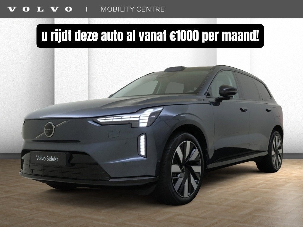 Volvo EX90 Twin Motor Ultra 111 kWh | Actieve luchtvering |, Auto's, Gebruikt, Volvo Selected Used Cars, Blauw, 7 stoelen