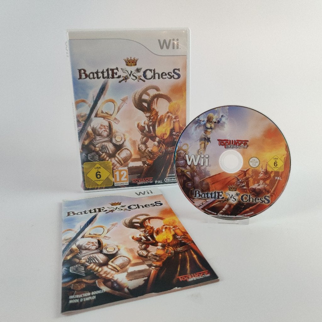 Battle vs Chess Nintendo wii (rare) || Nu voor maar € 49.99, Spelcomputers en Games, Games | Nintendo Wii, Zo goed als nieuw, Vechten