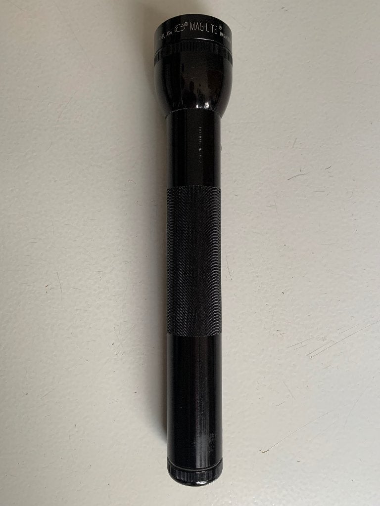 classic maglite staalfabriek, Ophalen of Verzenden, Zo goed als nieuw, Batterij