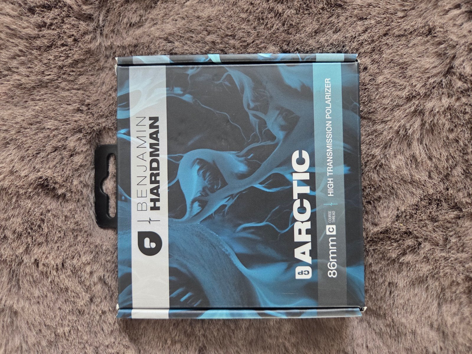 Benjamin Hardman Arctic Polarisatiefilter 86mm, Polarisatiefilter, Inclusief opbergcase, Nieuw, Ophalen of Verzenden