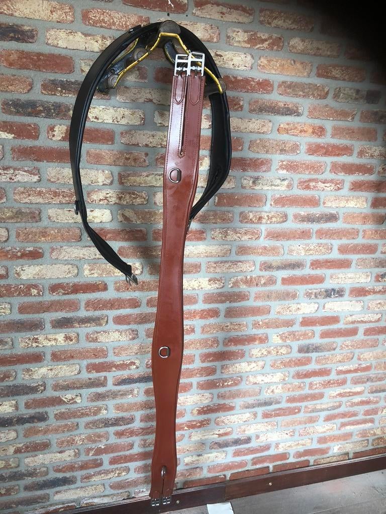 Extra lange singels, Dieren en Toebehoren, Paarden en Pony's | Hoofdstellen en Tuigage, Ophalen of Verzenden, Zo goed als nieuw