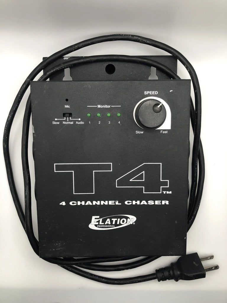Elation T4 4 kanaals chase controller, Muziek en Instrumenten, Theaterbelichting, Ophalen, Nieuw