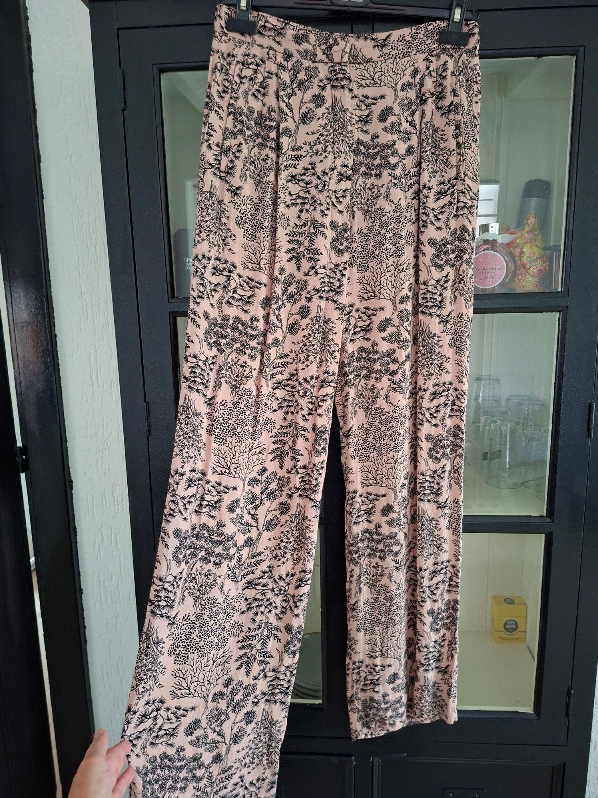Vanilia Zomerbroek met print - Maat 36, Vanilia, Ophalen of Verzenden, Zo goed als nieuw, Roze