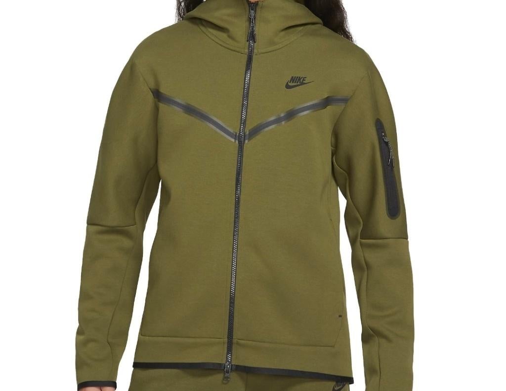 Nike tech fleece donkergroen, Maat 48/50 (M), Nike, Nieuw, Ophalen of Verzenden