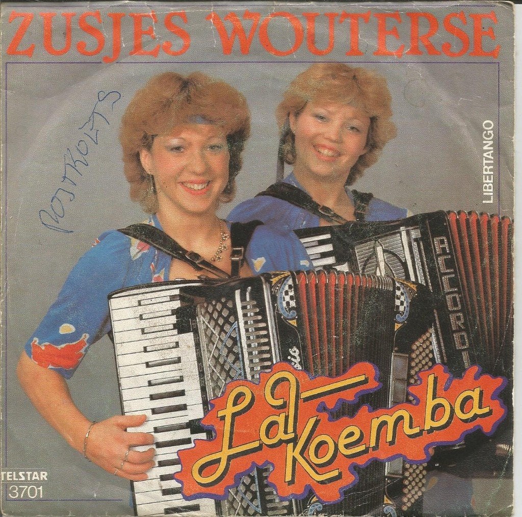 Zusjes Wouterse ‎– La Koemba (1982), Cd's en Dvd's, Fotohoes, 7 inch, Ophalen of Verzenden, Zo goed als nieuw