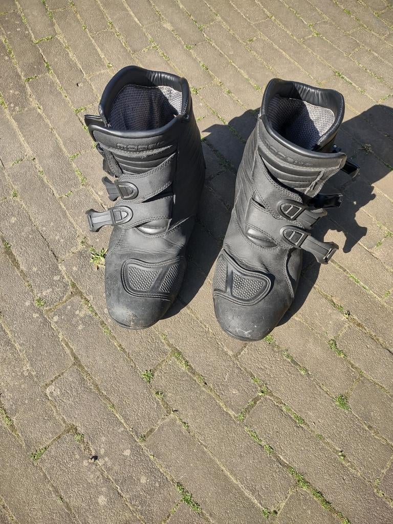 Lage motorlaarzen, maat 45, Ophalen of Verzenden, Tweedehands, Heren, Laarzen