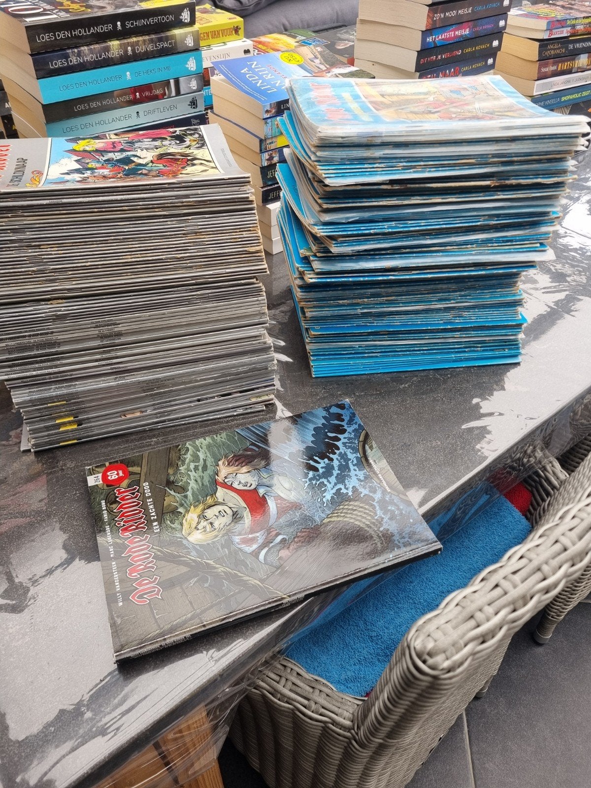 194 Rode Ridder strips - Nieuwstaat tot netjes, Meerdere stripboeken, Ophalen of Verzenden, Zo goed als nieuw, Willy van der Steen.