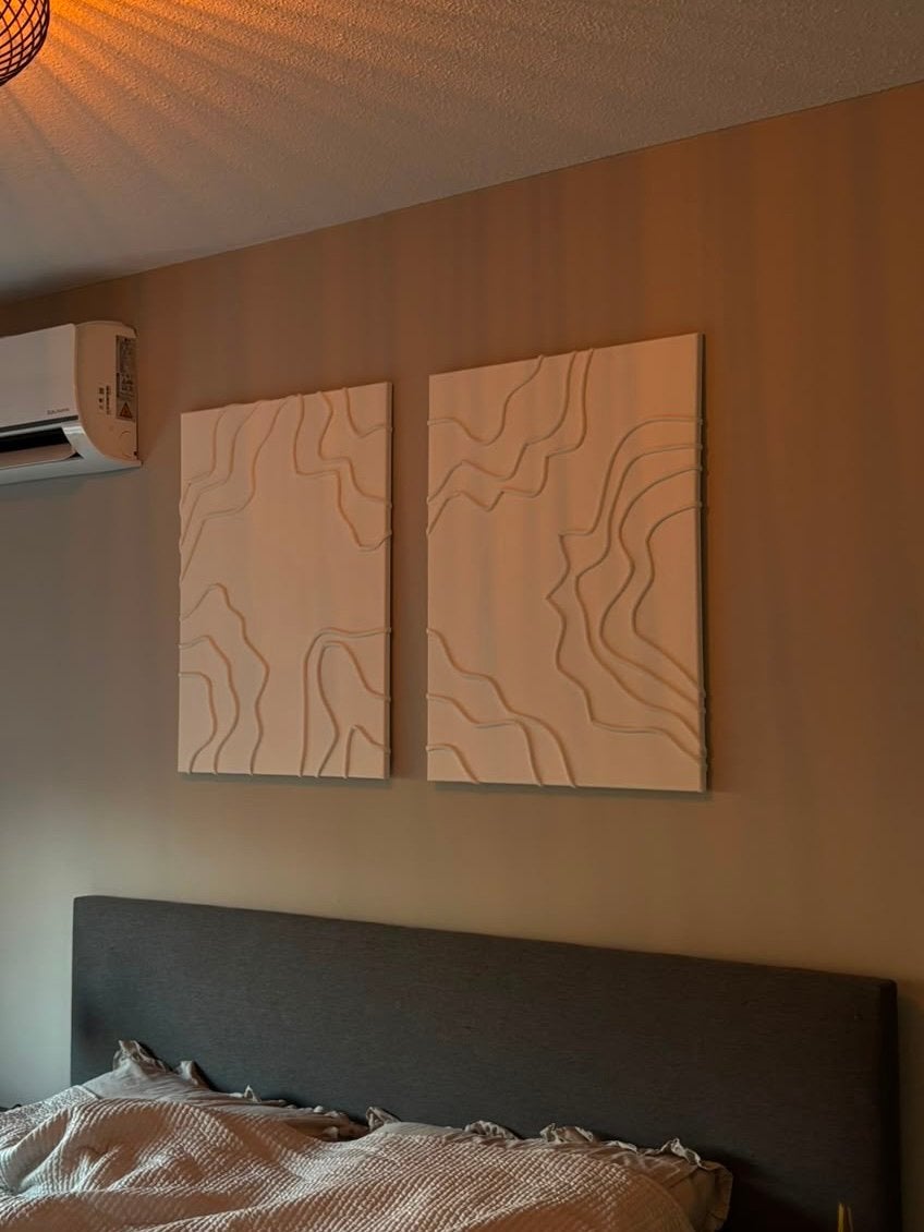 Handgemaakte wanddecoratie, Ophalen
