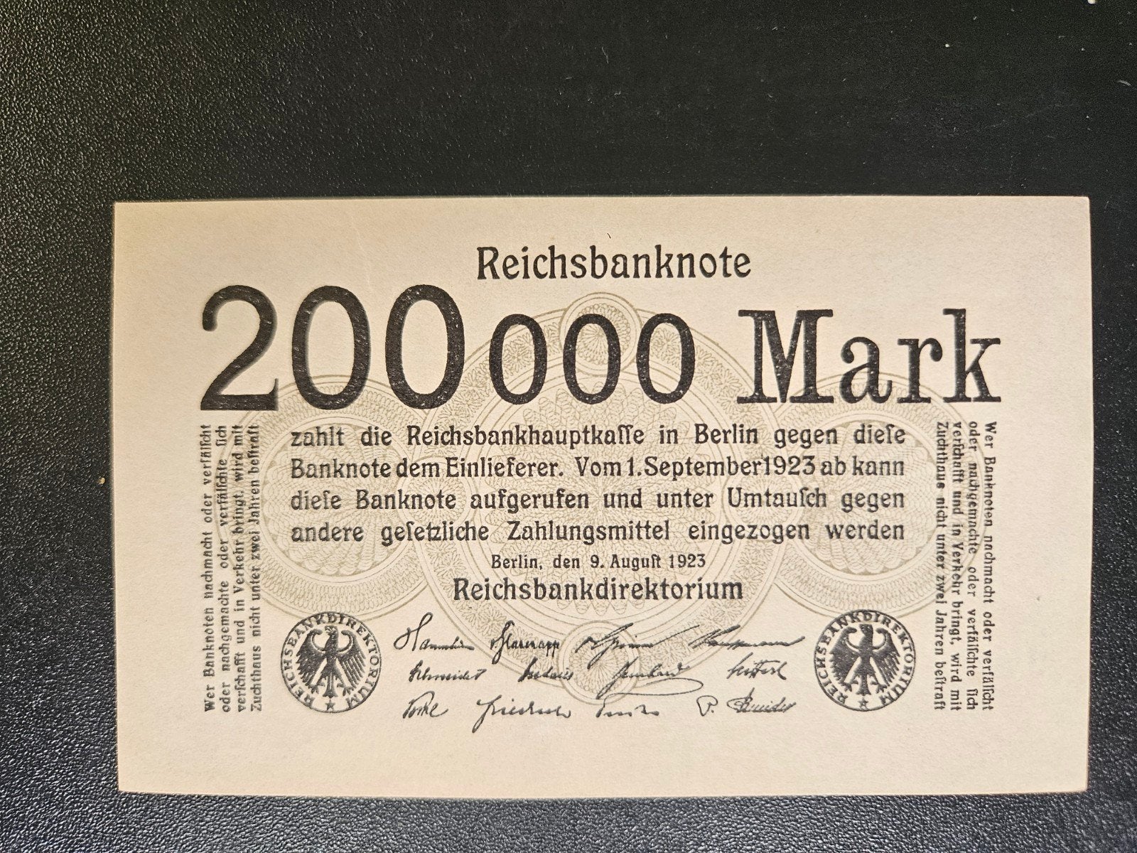 Duitsland pick 100 1923 UNC, Ophalen of Verzenden, Duitsland, Los biljet