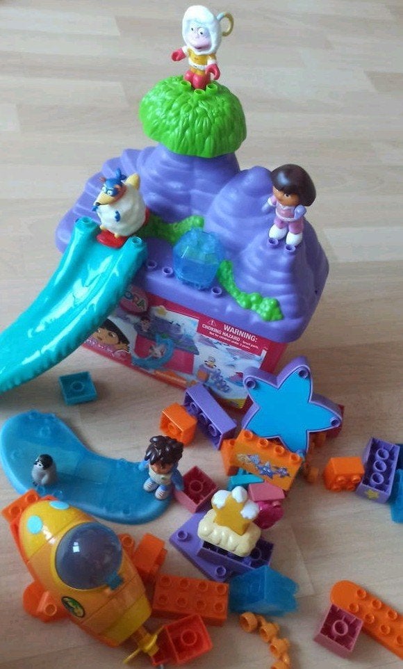 Dora en Diego Duplo set met onderzeeër, Ophalen of Verzenden, Gebruikt, Overige merken