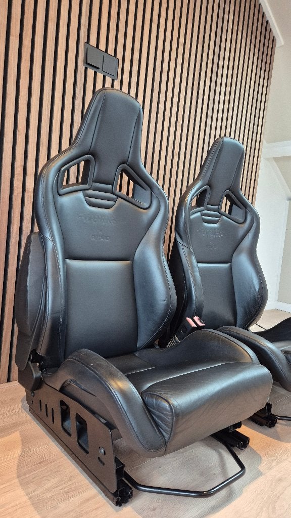 Set Recaro Sportster CS kuipstoelen incl. airbags& onderstel, Auto-onderdelen, Ophalen, Gebruikt
