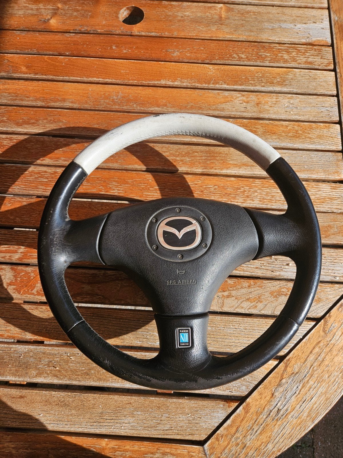 Mazda mx-5 nb nardi stuur met airbag - Gebruikt, Ophalen of Verzenden, Gebruikt, Mazda