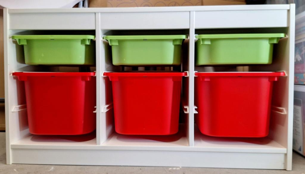 IKEA trofast kast met bakken, Ophalen, Gebruikt, Kast