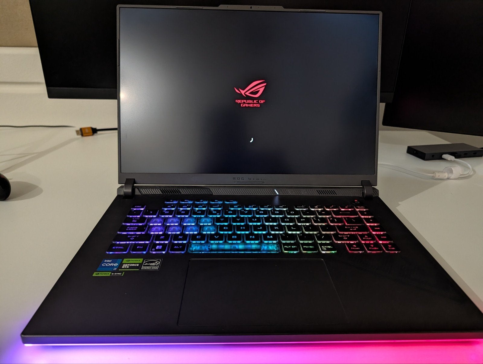 ASUS ROG Strix G16 (G614JV) - i7-13650HX, RTX 4060, Ophalen, Met videokaart, Intel Core i7-13650HX, Qwerty