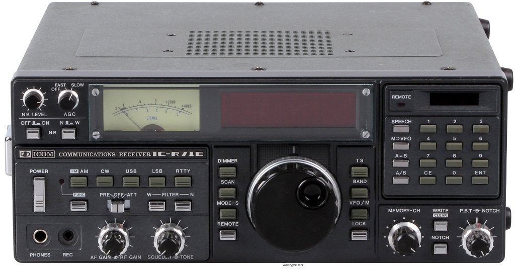 icom ic r71e, Ophalen of Verzenden, Gebruikt, Ontvanger