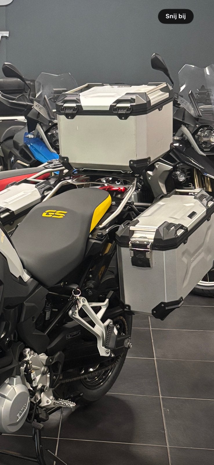 Topkoffer SW-Motech incl. Rek voor o.a. BMW F750GS, Ophalen, Gebruikt