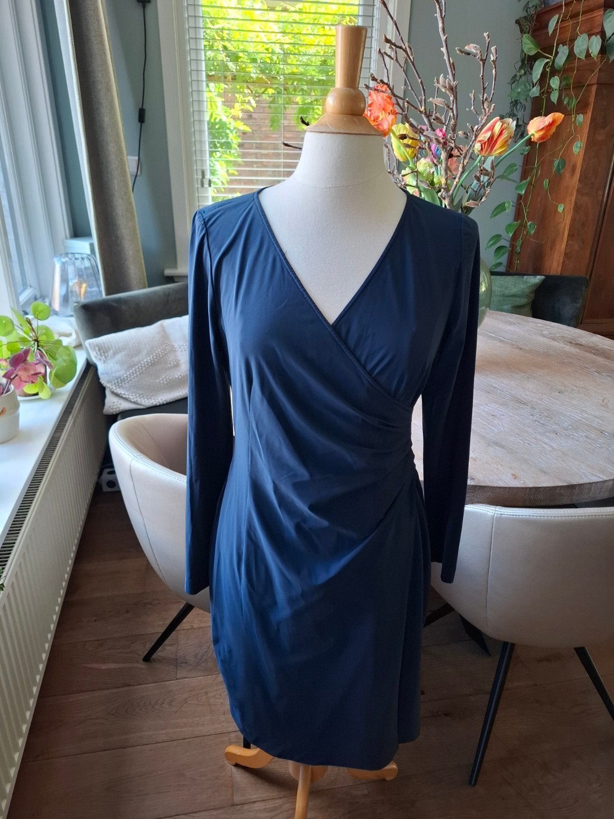 LaDress jurkje maat S, Maat 38/40 (M), Blauw, Ophalen of Verzenden, Zo goed als nieuw