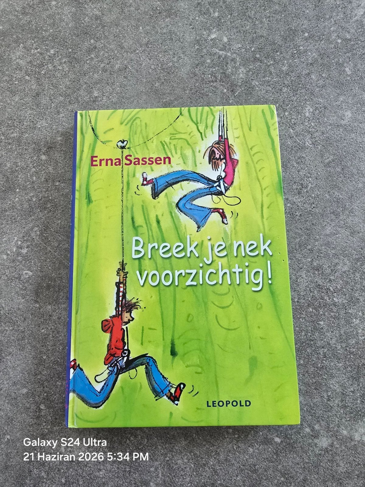 Erna Sassen - Breek je nek voorzichtig!, Ophalen, Zo goed als nieuw, Erna Sassen