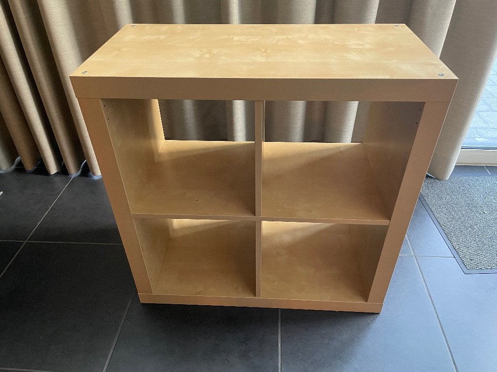 ikea Kallax met vier vakken, Ophalen, Gebruikt