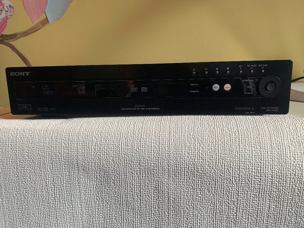 Sony DVD recorder RDR-HX900