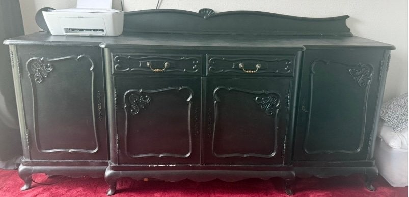 Dressoir nog helemaal goed maar kan wel een likje verf op, Ophalen, Zo goed als nieuw, 25 tot 50 cm