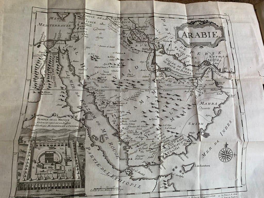Alcoran de Mahomet 1770 Koran met 6 gravures, Ophalen of Verzenden