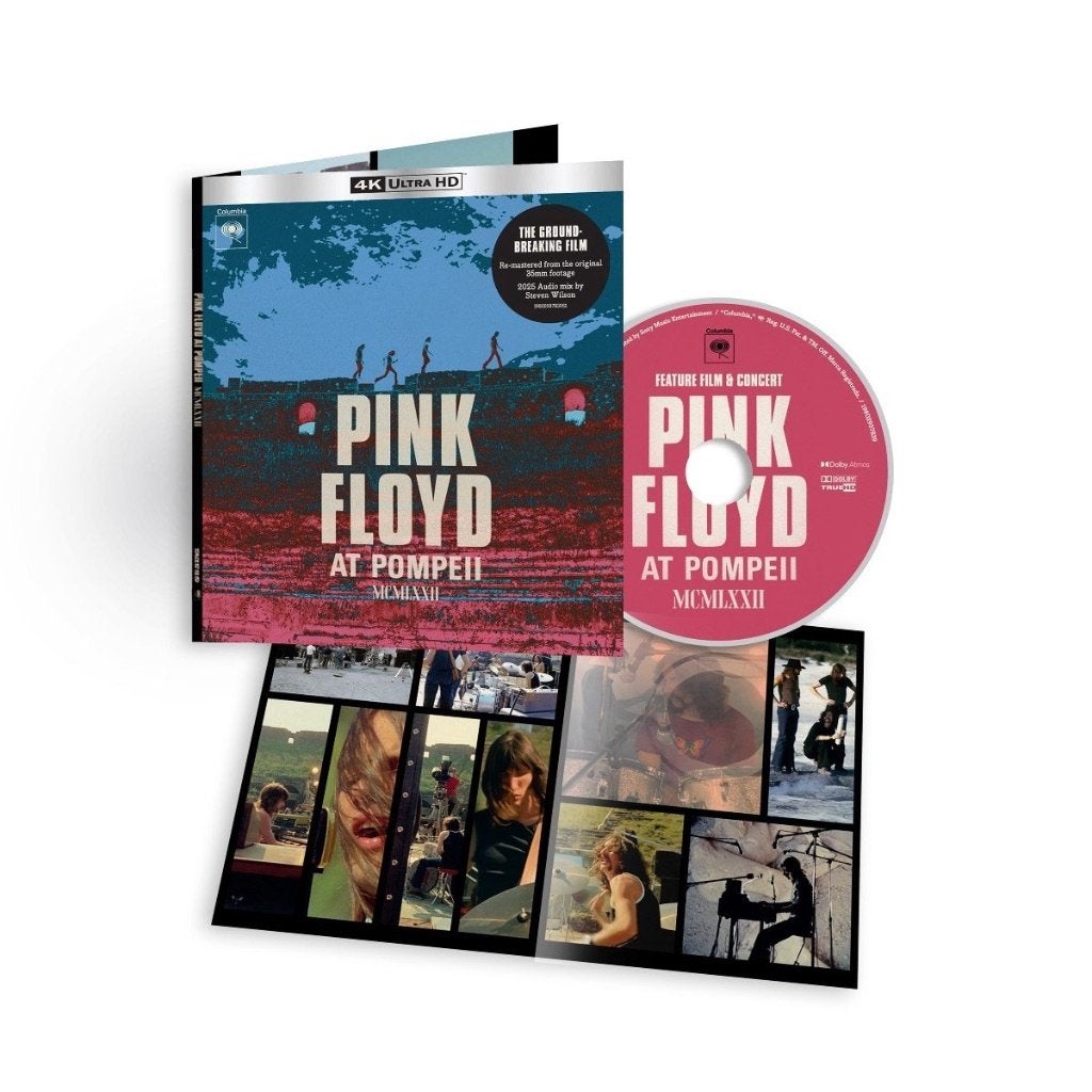 BluRay Pink Floyd At Pompeii MCMLXXII 4K UltraHD Atmos NIEUW, Muziek en Concerten, Alle leeftijden, 4K Ultra HD Blu-ray, Concert