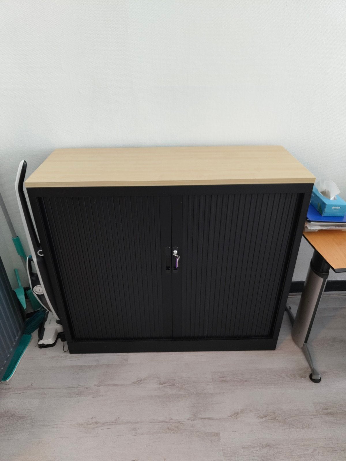 Roldeur / Archiefkast 120x45x107, Huis en Inrichting, Kasten | Roldeurkasten en Archiefkasten, Ophalen, 100 tot 150 cm, 100 tot 150 cm