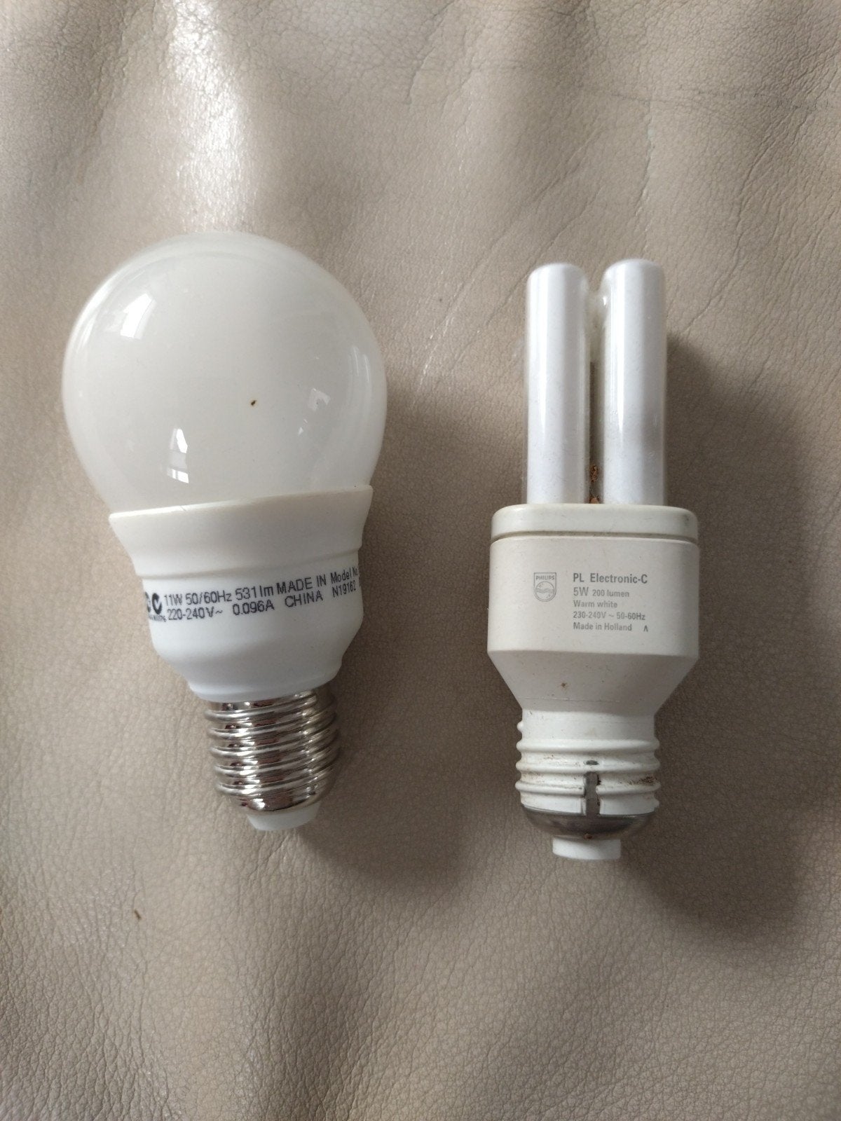 Gratis lampjes, Ophalen, E27 (groot), Led-lamp