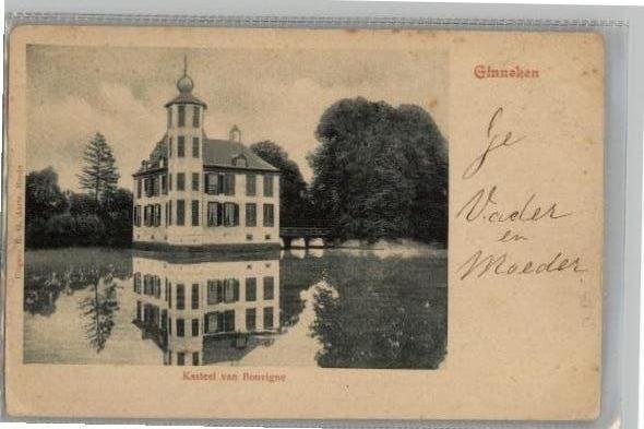 Ginneken Kasteel van Bouvigne  1900, Ophalen of Verzenden, Voor 1920, Ongelopen, Noord-Brabant