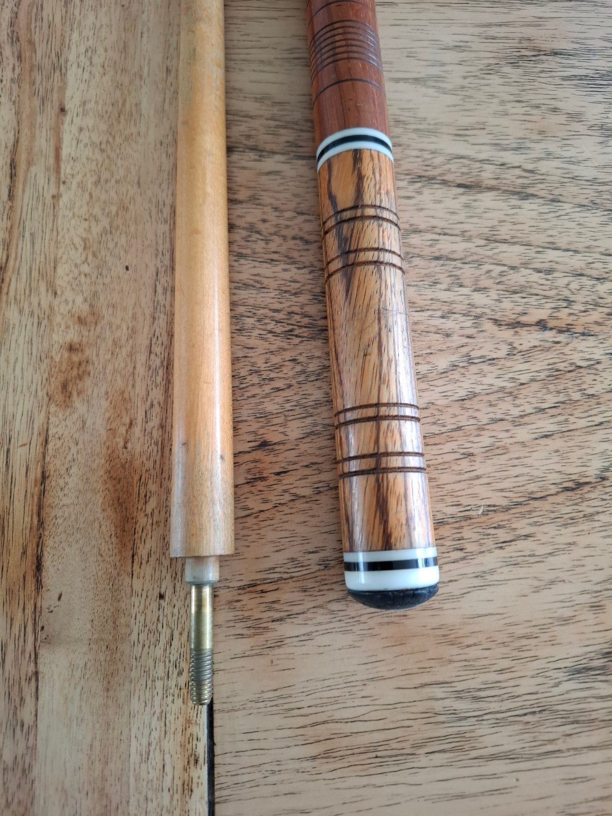 mooie vintage biljartkeu biljart keu, Ophalen of Verzenden