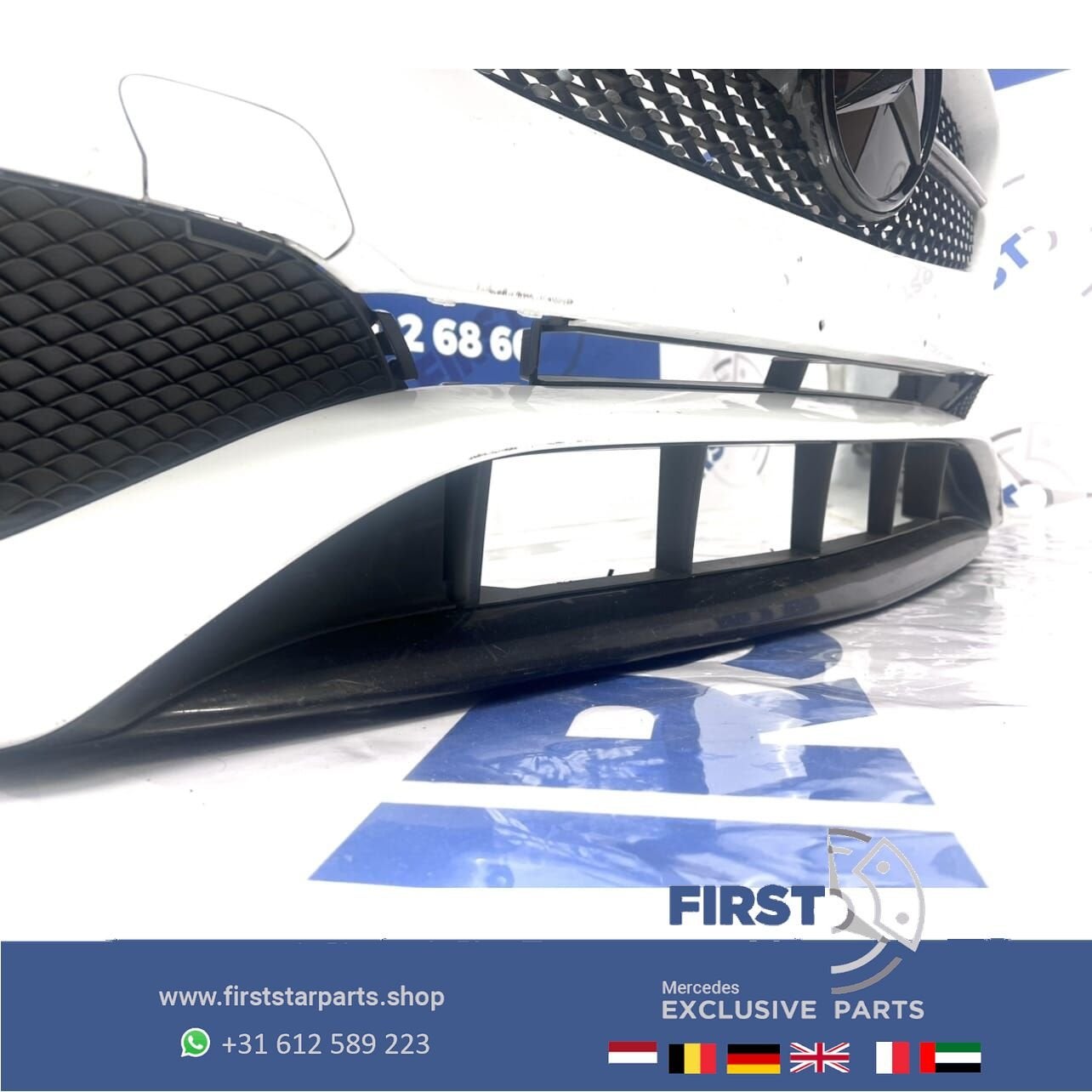 W117 AMG LINE BUMPER A1178856700 CLA Facelift AMG Voorbumper, Auto-onderdelen, Gebruikt, -, Voor, Ophalen of Verzenden
