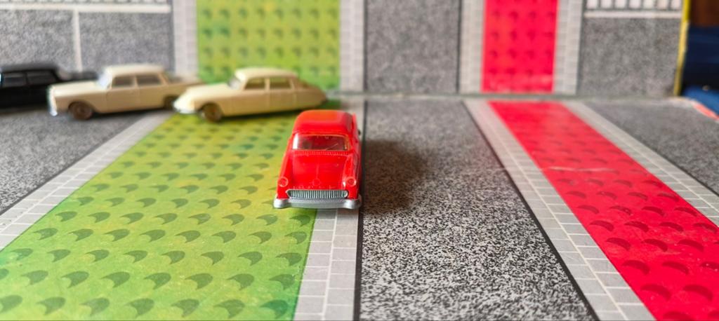 Oude Lego opel rekord 58., Verzenden, Zo goed als nieuw, Auto, Overige merken