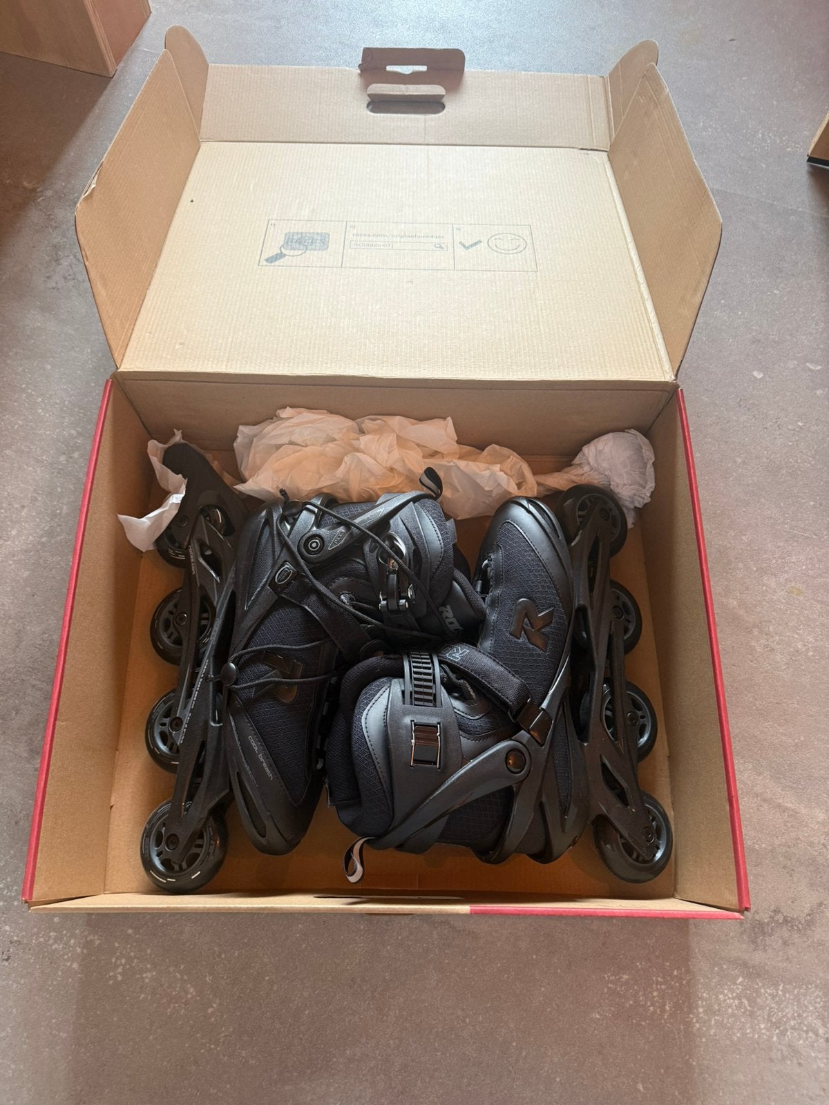 NIEUW: Roces Icon 80 Inline Skates / Skeelers – Maat 46, Ophalen of Verzenden, Zo goed als nieuw, Inline skates 4 wielen, Heren