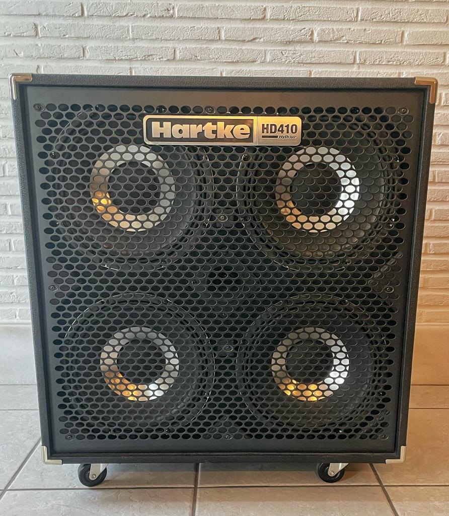 Hartke HD410 4x10, Muziek en Instrumenten, Versterkers | Bas en Gitaar, Ophalen of Verzenden, Zo goed als nieuw, Basgitaar, 100 watt of meer