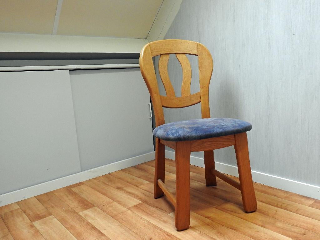 Eetkamerstoelen, Ophalen, Gebruikt, Stof, Vier